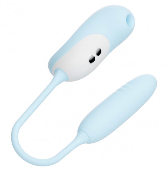 MizzZee - Early Peach Fairy Sucking Thrusting Vibrating Eggs (Chargeable - Blue)